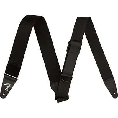 Imagen de Fender® Correa de nailon rayón altura derecha 5 cm con función una sola mano, ancho, color negro