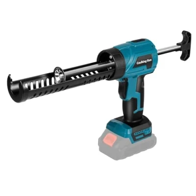 Imagen de Pistola de cartucho con batería 18 V, para cartuchos 300 ml, hasta 3000 N, 4 velocidades, antigoteo, sellar, masilla, sellado (sin batería)