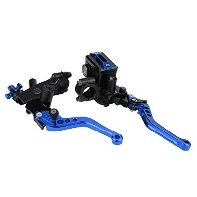 Imagen de EBTOOLS para motorcycle brake reservoir palanca de freno Motocicleta kit gráfico rm85 par palancas cilindro maestro y embrague,Modificación la 7/8 &quot;(22mm)