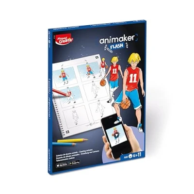 Imagen de Maped ANIMAKER FLASH Kit Creación de Caricaturas ACTION Despierta Tu Imaginación