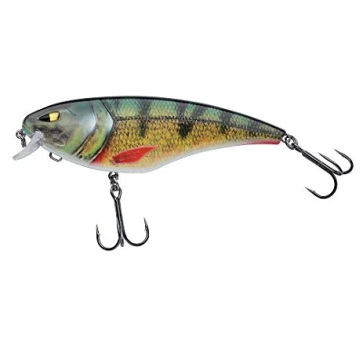Imagen de Berkley Zilla Flanker Señuelo de Pesca para Lucio, Flotante, Poco Profundo, con 19 anzuelos triples Fusion, sin Plomo