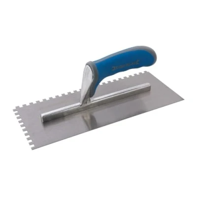 Imagen de Silverline Tools 880084 Llana Dentada para Adhesivo con Mango Engomado, Dientes 6 mm, 280 x 120 mm