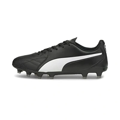 Imagen de PUMA King Hero 21 FG, Zapatillas Deportivas Unisex Adulto, Multicolor Black White, 36 EU