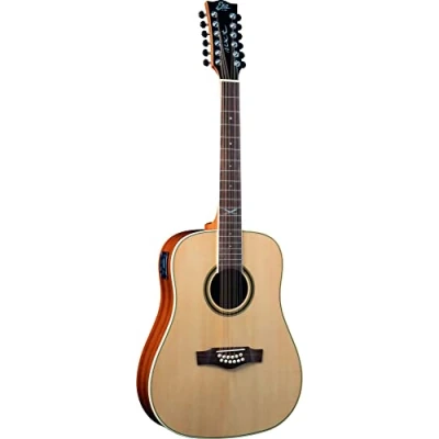 Imagen de Eko GUITARS NXT D100E XII natural guitarra acústica 12 cuerdas, cuerpo de picea y mástil caoba, trastes Roupana sudamericano, color