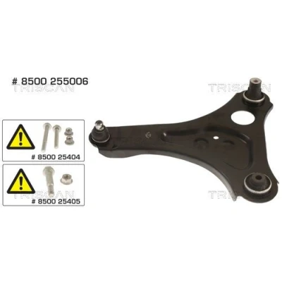 Imagen de TRISCAN 8500 255006 Barra oscilante, suspensión de ruedas con rótula suspensión/carga, apoyo caucho Brazo oscilante transversal