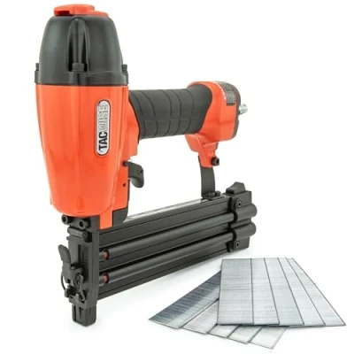Imagen de TACWISE 1716 DGN50V Clavadora Neumática de Clavos Brad con 1000 Clavos, Utiliza Tipo 180 (18G) 20 a 50mm