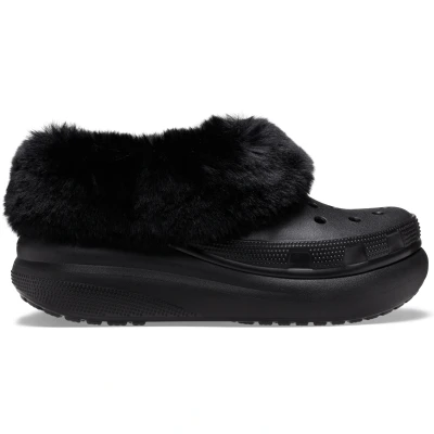 Imagen de Crocs Furever Crush Pantuflas, Talla: 41 42, Black Zapatos