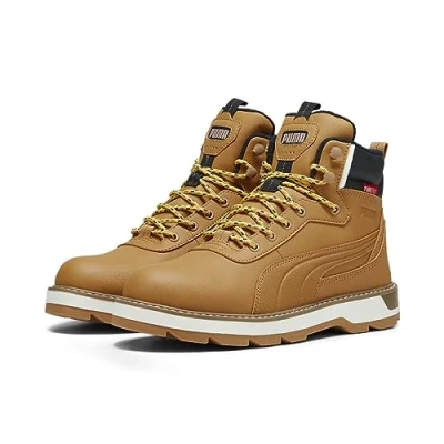 Imagen de Puma Desierto V3 Puretex Unisex Zapatillas altas, Talla: 39, Taffy/black Piel de imitación alta calidad