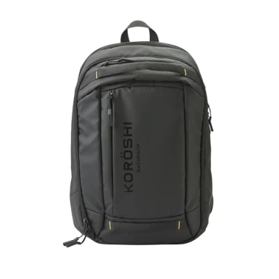 Imagen de Mochila con varios bolsillos y compartimentos separados por cremalleras, válida para ordenador portátil, color Negro Hombre