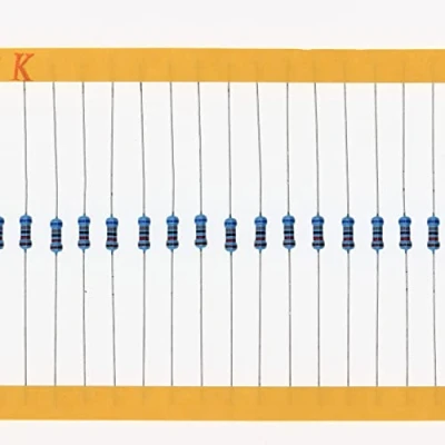 Imagen de HUABAN 200 Piezas 0.25 Watts 1/4W 68K Ohm 1% Resistencia de película metálica