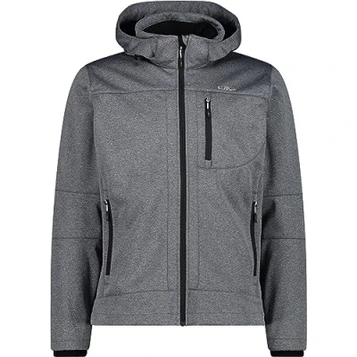 Imagen de CMP Chaqueta Hombre Capucha Cremallera, Mel. Hielo Negro, 46