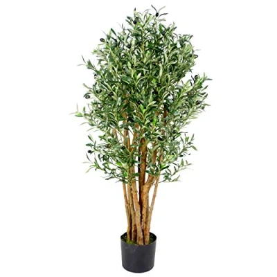 Imagen de LEAF Árbol de Olivo Artificial (125 cm), verde oliva 7384
