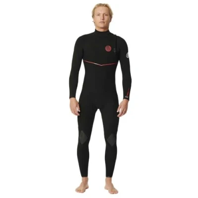 Imagen de Rip Curl Mens Flashbomb Fusion 3/2mm Zip Free 15QMFS Black Size M