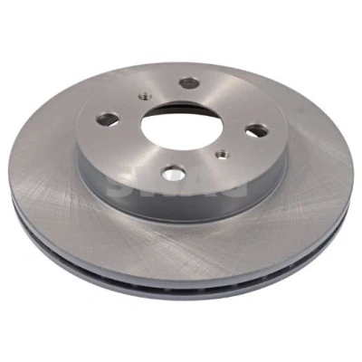 Imagen de SWAG 81 92 7399 Disco de freno Eje delantero 235 18 4 100 ventilación interna revestido TOYOTA: Yaris I Hatchback