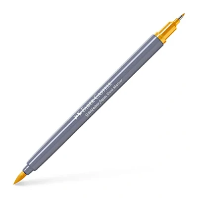Imagen de FABER CASTELL 164608 Goldfaber Aqua Dual Marker Amarillo Cromo Medio (208)