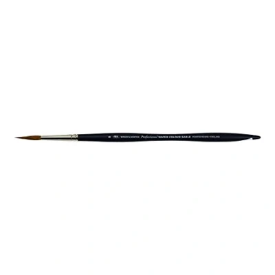 Imagen de Winsor &amp; Newton Water Colour Sable Pincel Acuarela, Nº6, Puntiagudo