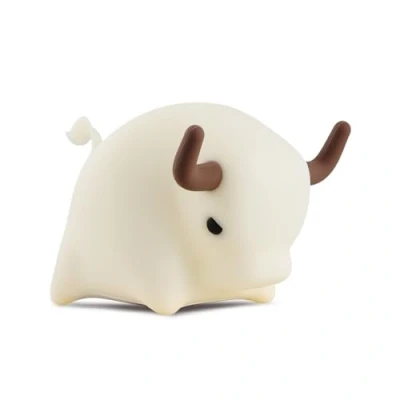 Imagen de wonderlamp Luz nocturna infantil quitamiedos de silicona con forma toro LED 3W Monchu