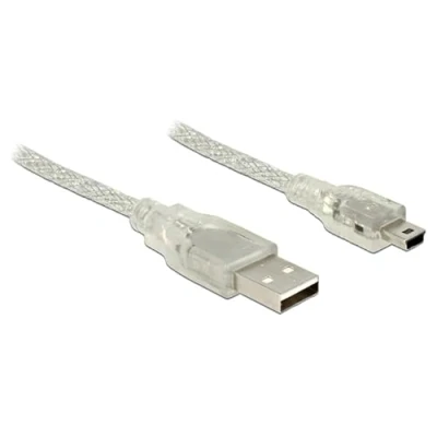Imagen de Delock 5m, Usb2.0 a/usb2.0 Mini b Cables Usb