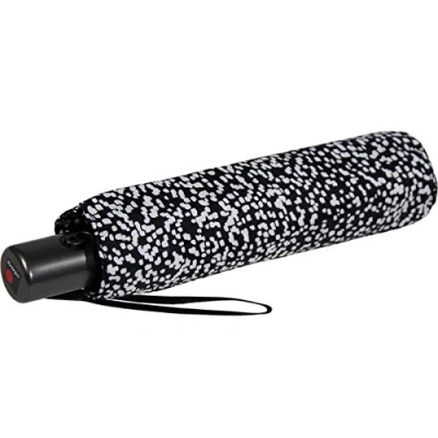 Imagen de Knirps Paraguas plegable Slim Duomatic, Para nieve., 90 cm, Elegante, práctico, ligero, compacto