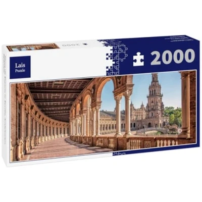 Imagen de Lais Puzzle Plaza de Espana en Sevilla Provincia Andalucia España Panorama 2000 Piezas