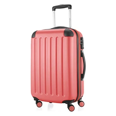 Imagen de Hauptstadtkoffer Spree Equipaje de Mano, Maleta rígida, Trolley expandible, 4 Ruedas Dobles, TSA, 55 cm, 42 litros, Coral