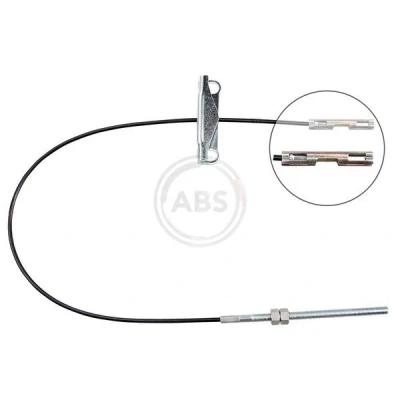 Imagen de A.B.S. K17253 Cable de Freno Mano 718 Tambor FORD: Transit Mk5 Furgón, Camión plataforma/Chasis, Bus