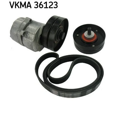 Imagen de SKF VKMA 36123 Juego de correas trapeciales poli V VOLVO: S40 I