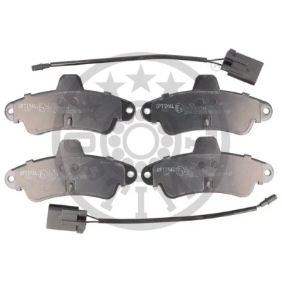 Imagen de OPTIMAL BP 09840 Juego de pastillas freno Eje trasero con contacto avisador desgaste FORD: MONDEO 2, 1, Cougar Coupé