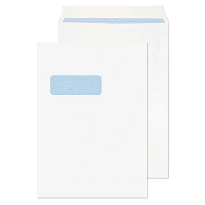 Imagen de Blake C4 324x229 Value Pocket Peel and Seal Window Envelopes White (Pack of 250)