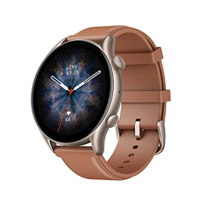 Imagen de Amazfit GTR 3 Pro 46mm Smartwatch Deportivo Pantalla AMOLED Frecuencia Cardíaca Sueño Estrés Monitorización de SpO2 150+ Modo GPS Bluetooth Llamadas Control Música Alexa Negro