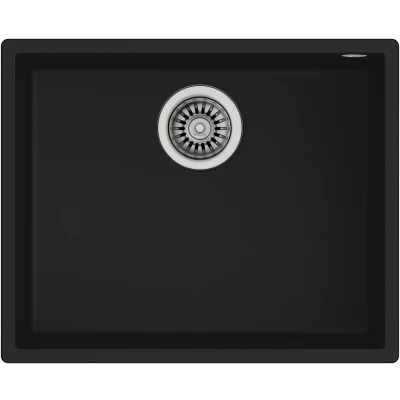 Imagen de Fregadero Teka Tegranite Square 50.40 Color Black Ref 115230020 Mueble De 60 Cm