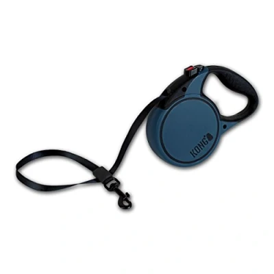 Imagen de Kong Correas Extensibles Para Perros Terreno De Correa Retráctil Azul S (5M / 20 kg)