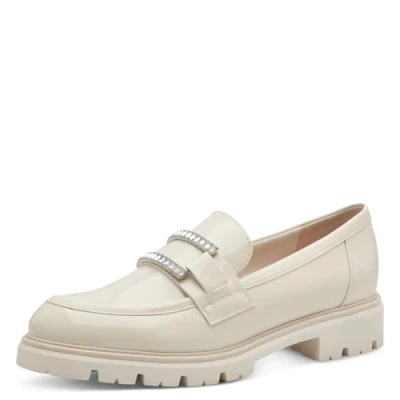 Imagen de Marco Tozzi Mocasines, Mujer, Talla: 39, Cream patent Fibra sintética