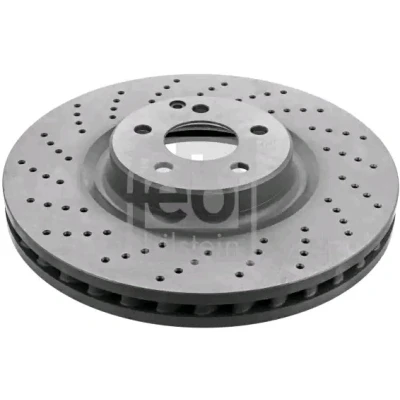 Imagen de FEBI BILSTEIN 44030 Disco de freno Eje delantero 360 36 5 112 perforado/ventil. int. revestido altamente carbonizado MERCEDES BENZ: SL Cabrio