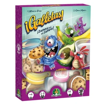 Imagen de Falomir ¡Galletas! Juego Educativo sobre Nutrición y Habilidades Visuales de 2 a 5 Jugadores (Edad 4+)