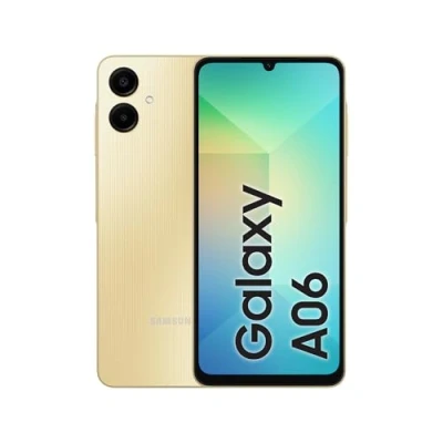Imagen de SAMSUNG Galaxy A06 4G LTE versión global SM A065F/DS, pantalla 6,7&quot;, doble SIM 50 MP, cámara dorada (dorada), 128 GB