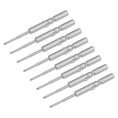 Imagen de 8 puntas Phillips de 5 mm, cola redonda 60 longitud cruz, 1,6 PH00 destornillador magnético S2