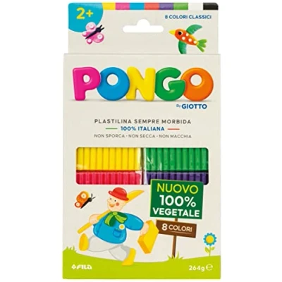 Imagen de Giotto Pongo 8 x 33 g, colores primarios