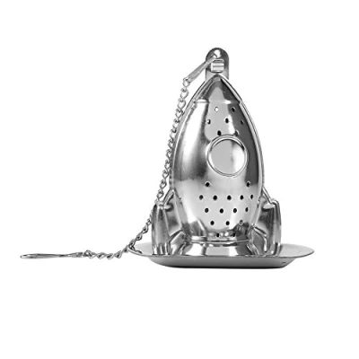 Imagen de Filtros para Té de Figura Cohete Acero Inoxidable Difusor Filtro Tamiz Bola Infuser Especia Herbario Socialme EU