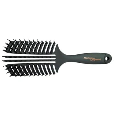 Imagen de Hercules sägemann curvas Vent Brush ancha con cerdas Negro, 1er Pack (1 x 1 pieza)