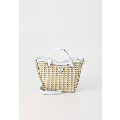 Imagen de Guess Atalia MINI TOTE Bolso de mano, Mujer, Talla: One Size, Natural/white