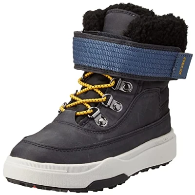 Imagen de Geox J BUNSHEE PG BOY B A, Botines para Niños, NAVY/BLACK, 39 EU