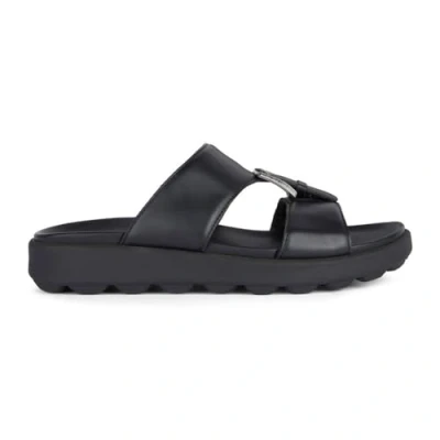 Imagen de Geox U Spherica Ec6 D, Sandalia Deslizante Hombre, Negro, 43 EU
