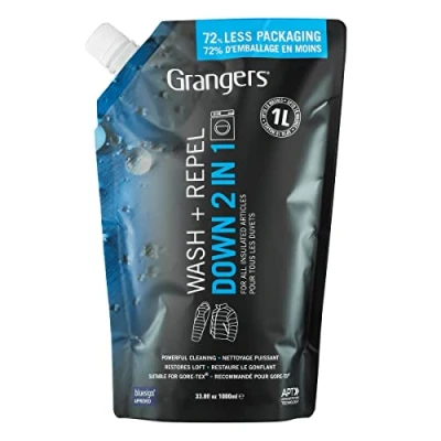 Imagen de Grangers Wash + Repel Down 2 in 1 1L Pouch Artículos de mantenimiento para la ropa