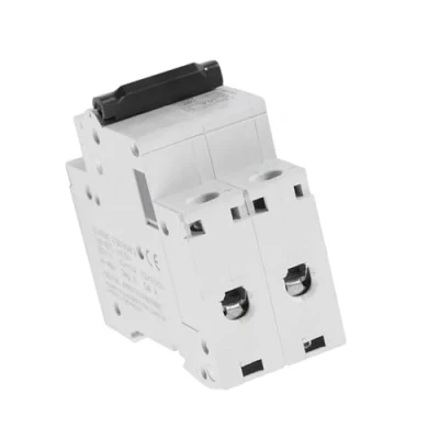 Imagen de Interruptor solar 16A / 32A 63A de la energía del disyuntor circuito aire miniatura baja tensión 250V DC 2P(16A)