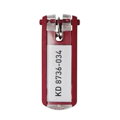 Imagen de Durable Key Clip Rojo 6pieza(s)