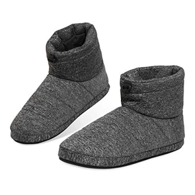 Imagen de DUNLOP Zapatillas Casa Hombre, Pantuflas Hombre Altas para Casa, Bota, Regalos Hombres y Adolescentes Talla 41 46 (45, Gris, Numeric_45)