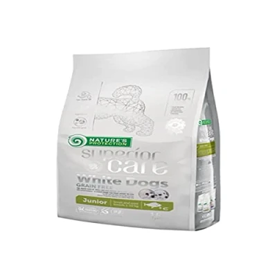 Imagen de NATURE&#039;S P Part_B08FTF1427 Natures PROTE White Dog Puppy Small Grain Free Pescado 1,5KG, Plástico