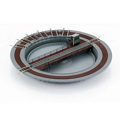 Imagen de MiniTrix Placa giratoria con 8 Conexiones de vía, Multicolor (Gebr. Märklin &amp; CIE. GmbH 66570)