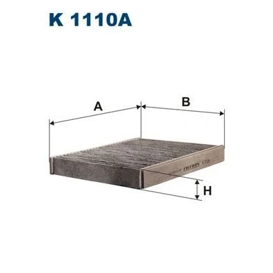 Imagen de Filtro, aire habitáculo FILTRON K 1110A